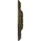 Ekena Millwork Amelia Ceiling Medallion (Fits Canopies up to 2 3/8"), Hand-Painted Green Gold, 19 5/8"OD x 3/4"P CM20AMGGS - alternate 2